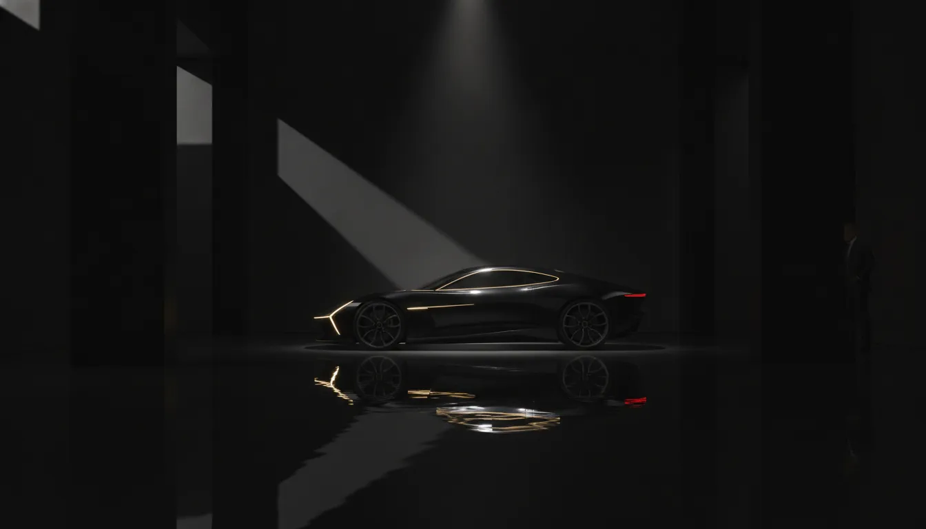 Showroom mit Luxusfahrzeugen in Dubai